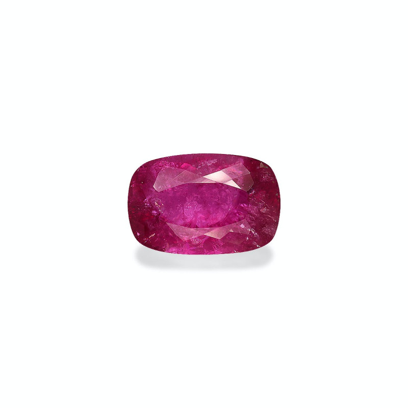 CUSHION-cut Rubellite Tourmaline Bubblegum Pink 10.17 carats