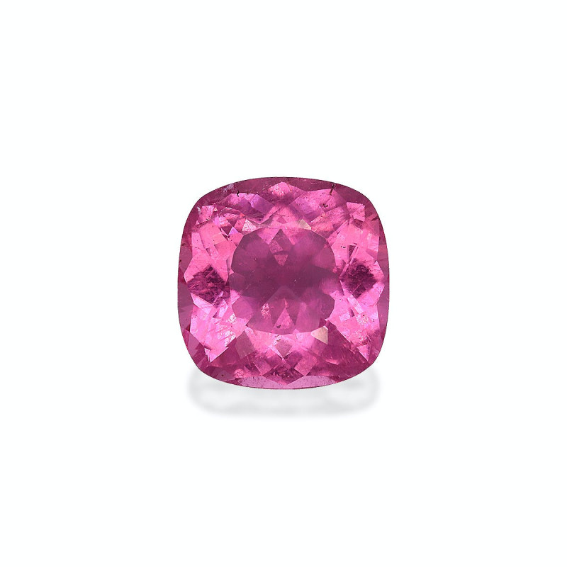 CUSHION-cut Rubellite Tourmaline Fuscia Pink 5.78 carats