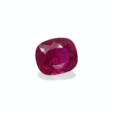 Rubellit lengte KISSEN Rot 6.82 karaten