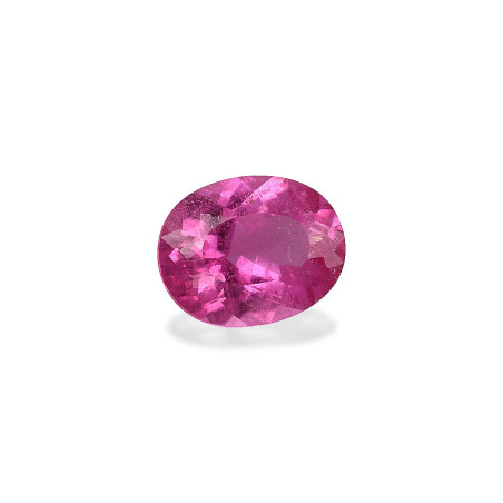 Rubellit lengte OVAL Fuscia Pink 2.37 karaten