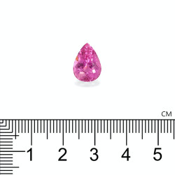 Rubelliet Peer Geslepen Bubblegum Roze 4,26 karaat