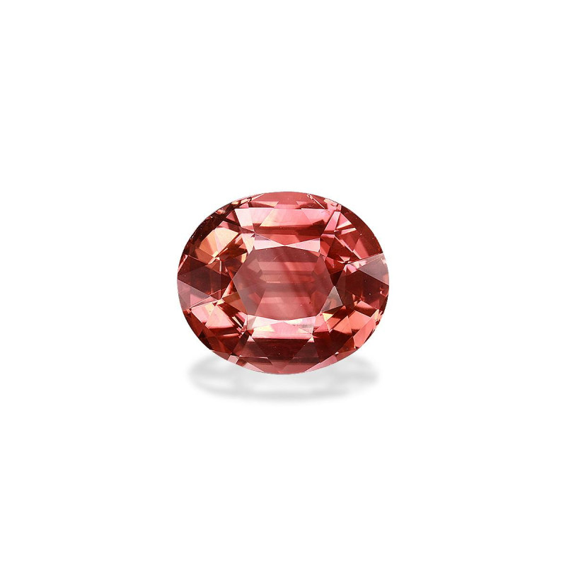 OVAL-cut Pink Tourmaline Peach Pink 9.73 carats
