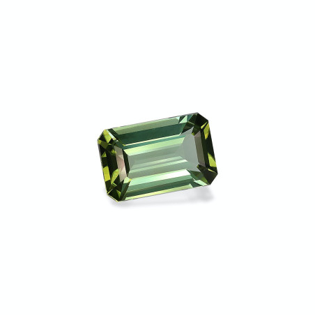 Turmalina Verde taille RECTANGULARE Lime Green 5.74 carats