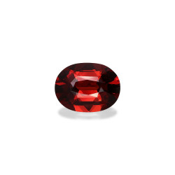 Ovale geslepen Spessartiet Crimson Rood 6.24 karaat