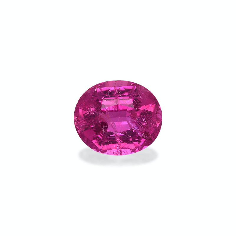 Rubellite taille OVALE Pink 7.02 carats