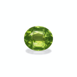 Ovale geslepen Peridot Pistache Groen 7.18 karaat