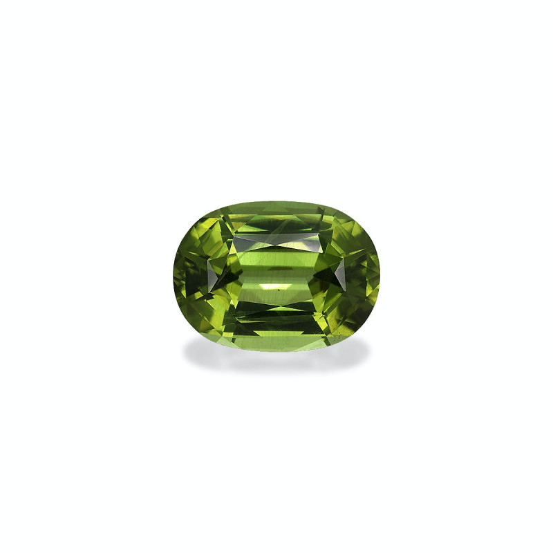 OVAL-cut Peridot Forest Green 6.93 carats