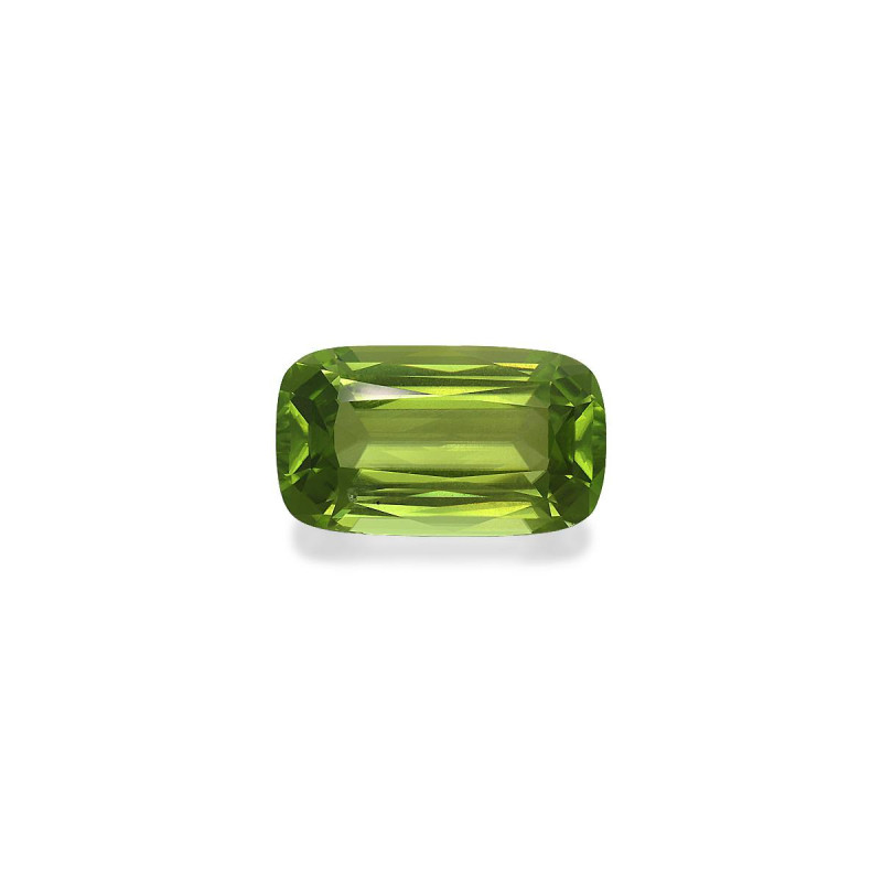 CUSHION-cut Peridot Lime Green 9.94 carats
