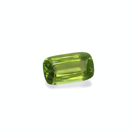 CUSHION-cut Peridot Lime Green 9.94 carats