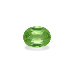 OVAL-cut Peridot Lime Green...