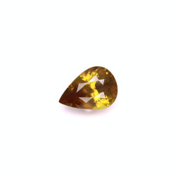 Pear-cut Sphene  6.86 carats