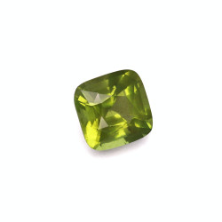 Kussen geslepen Peridot Lime Green 3.98 karaat