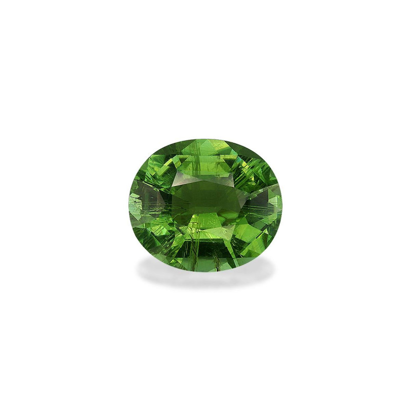OVAL-cut Green Tourmaline Pistachio Green 6.35 carats