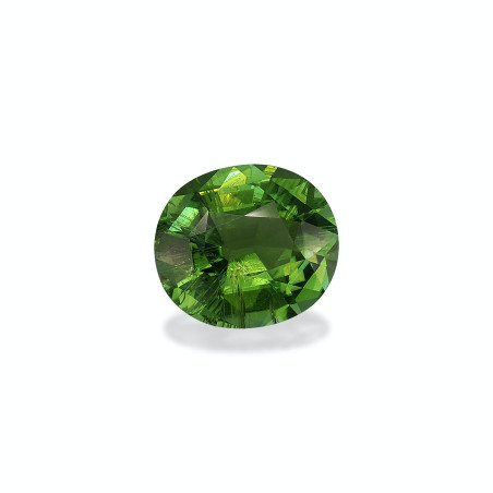 Grüner Turmalin lengte OVAL Pistaziengrün 6.35 karaten