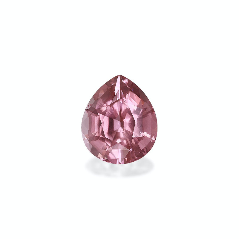 粉红碧玺 taille 梨子 火烈鸟粉红色 6.02 carats