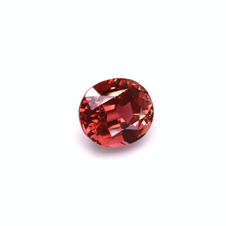 Rosa Turmalin lengte OVAL Rosenholzrosa 30.17 karaten