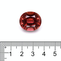Roze toermalijn ovale snit Rosewood Pink 30.17 karaat