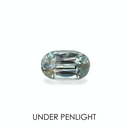 Alexandrite taille OVALE Vert 2.84 carats