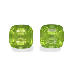 Kussen geslepen Peridot Lime Green 5.20 karaat