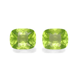 Kussen geslepen Peridot Lime Green 5.71 karaat