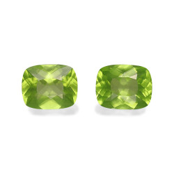 Kussen geslepen Peridot Lime Green 6.09 karaat