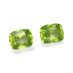 Kussen geslepen Peridot Lime Green 6.09 karaat