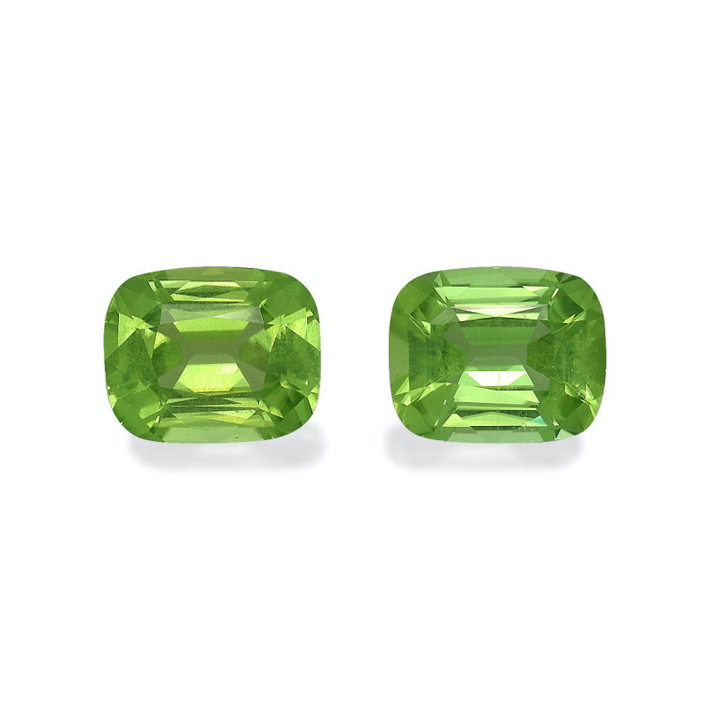 Péridot taille COUSSIN 绿色 6.03 carats