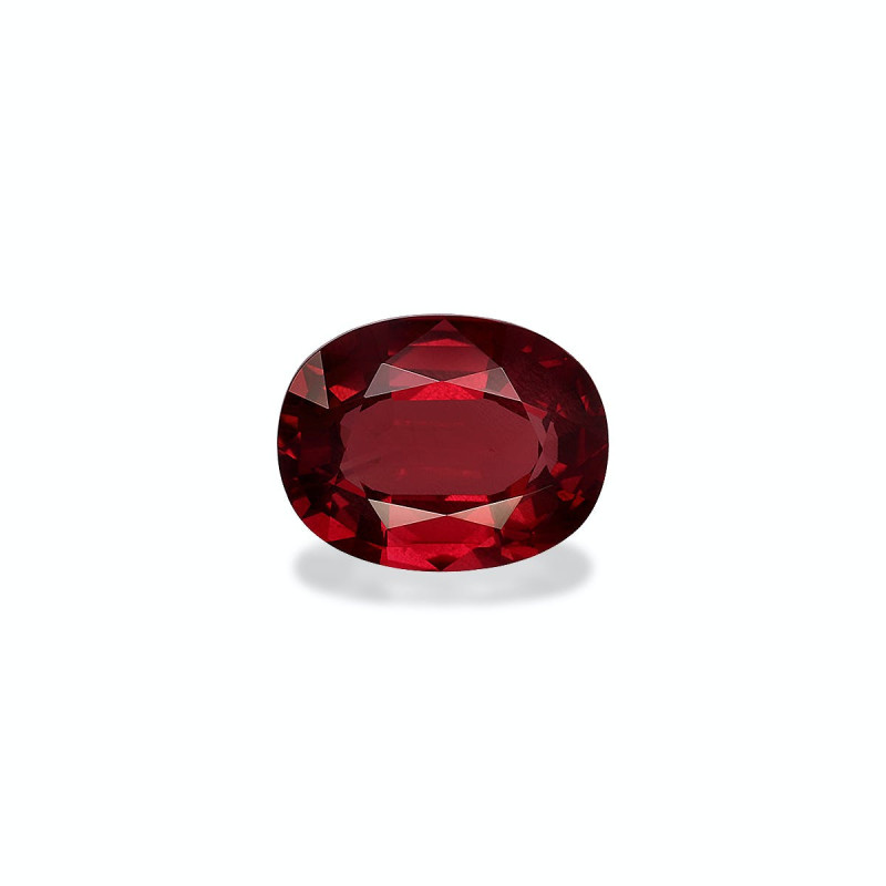 Rubis du Mozambique taille OVALE Rouge 2.59 carats