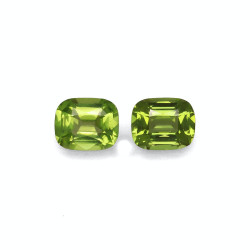 Peridot lengte KISSEN Pistaziengr&uuml;n 5.41 karaten
