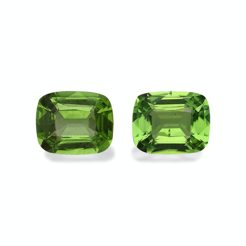 Péridot taille COUSSIN 绿色 7.07 carats