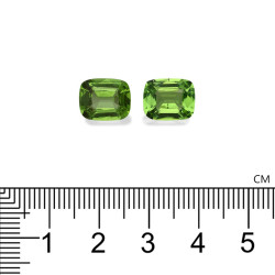 Kussen geslepen Peridot Groen 7.07 karaat