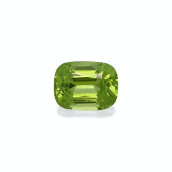 橄榄石 taille 靠垫 开心果绿 3.73 carats