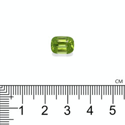 Kussen geslepen Peridot Pistache Groen 3.73 karaat
