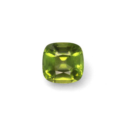 CUSHION-cut Peridot...