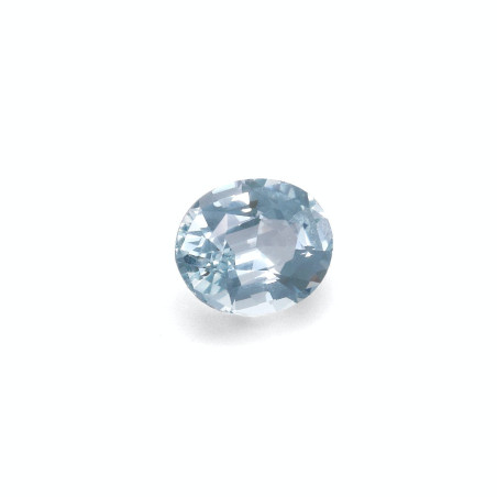Aquamarin lengte OVAL Baby blau 2.94 karaten