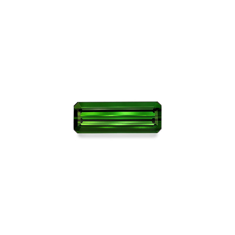RECTANGULAR-cut Green Tourmaline Moss Green 13.11 carats