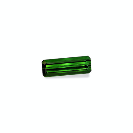 RECTANGULAR-cut Green Tourmaline Moss Green 13.11 carats