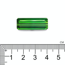 Groene Toermalijn rechthoekige snit Groen 15.90 karaat