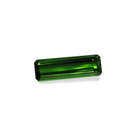 Turmalina Verde taille RECTANGULARE Moss Green 24.30 carats