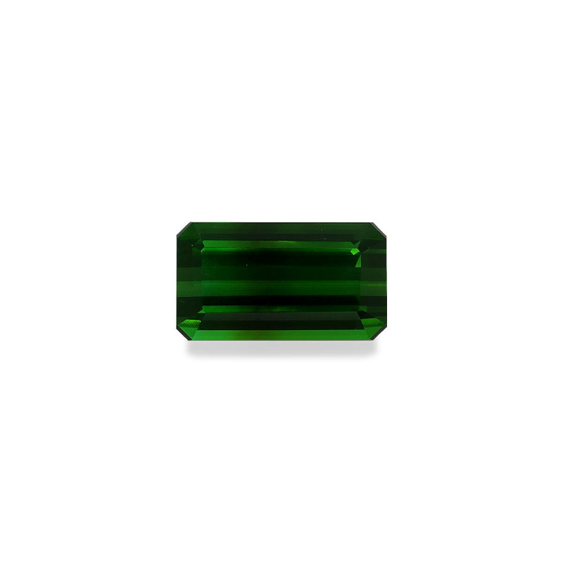 Tourmaline Verte taille RECTANGULARE Moss Green 28.28 carats