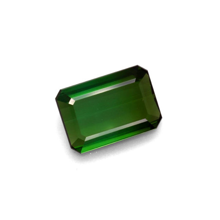 Turmalina Verde taille RECTANGULARE Moss Green 10.66 carats