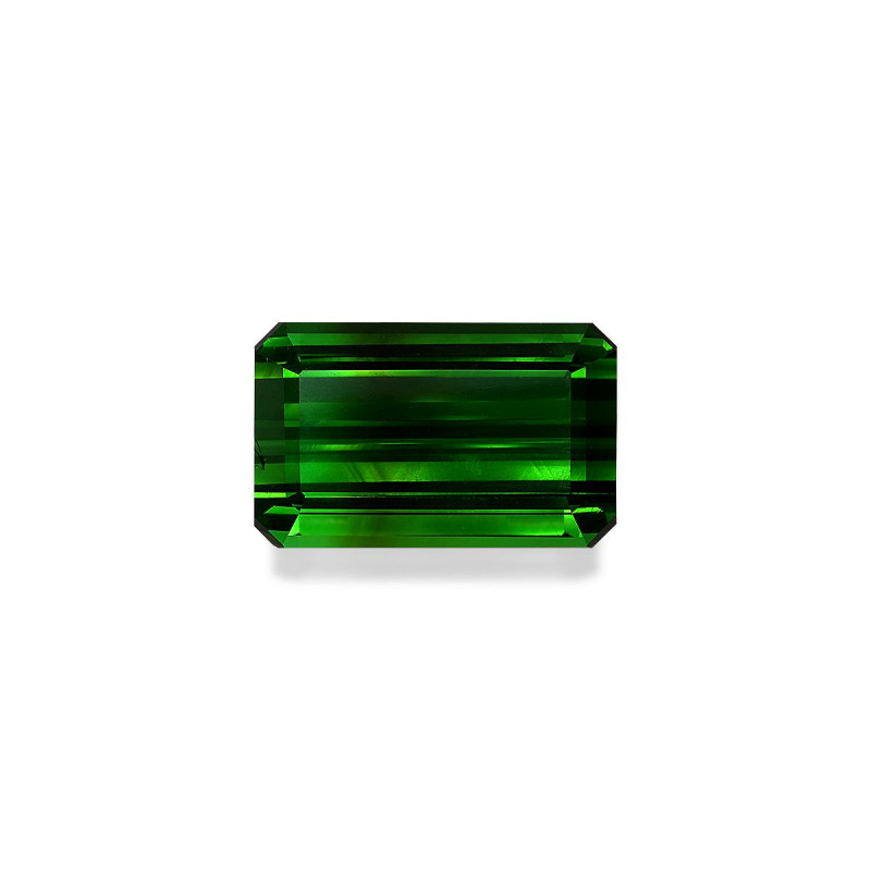 RECTANGULAR-cut Green Tourmaline Moss Green 42.61 carats