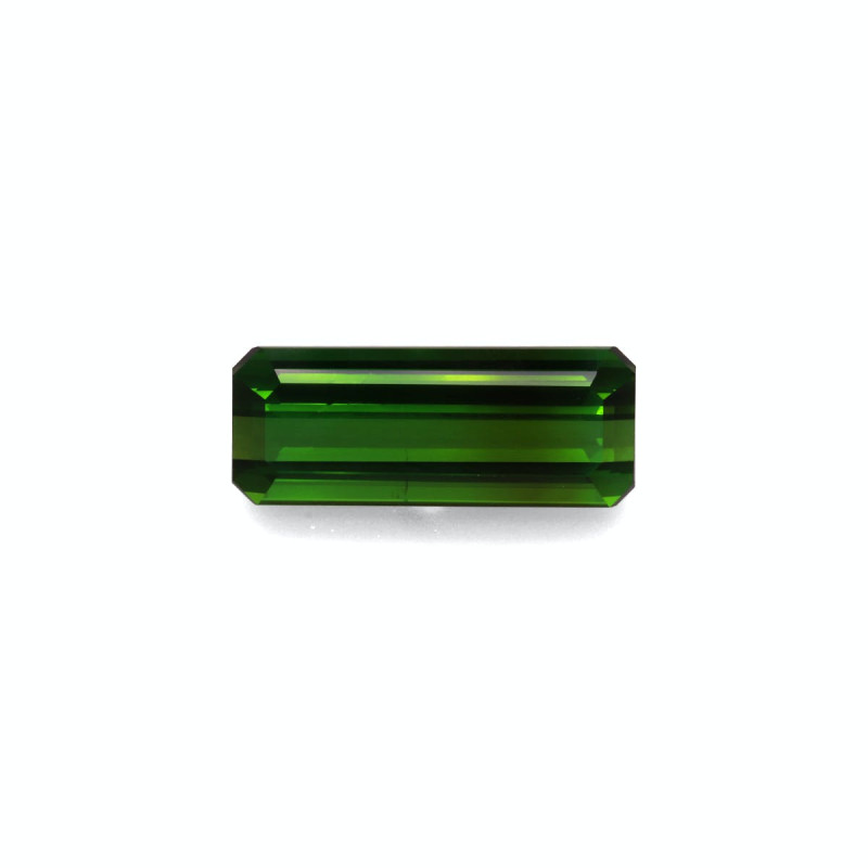 RECTANGULAR-cut Green Tourmaline Moss Green 11.97 carats