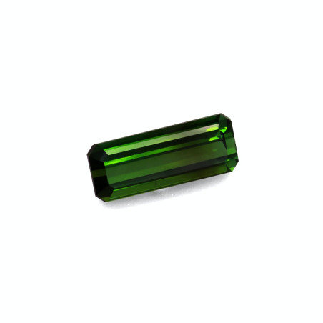 Turmalina Verde taille RECTANGULARE Moss Green 11.97 carats