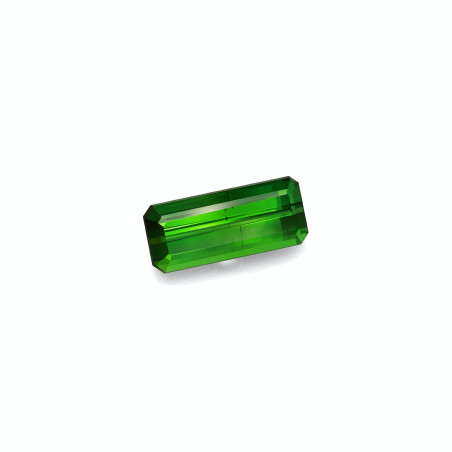 Tourmaline Verte taille RECTANGULARE Vert 9.85 carats