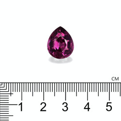 Umbalite peer geslepen Mauve 5.22 karaat