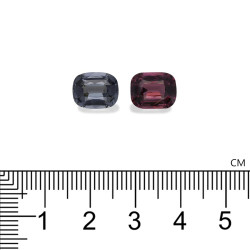 Spinel van complementaire kleur kussenmaat 6.30 karaat