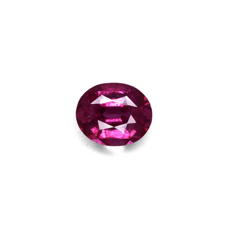 Kupfer-Turmalin lengte OVAL Mauve 2.08 karaten