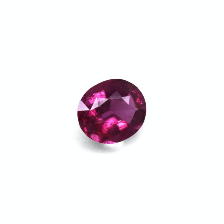 Kupfer-Turmalin lengte OVAL Mauve 2.08 karaten