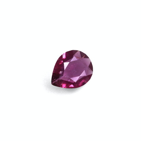 Kupfer-Turmalin lengte Birne Mauve 1.20 karaten